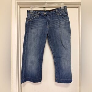 Adriano Goldschmied AG wide leg capri jeans - size 30